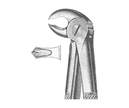 Extracting Forceps English Pattern