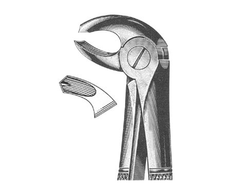 Extracting Forceps English Pattern