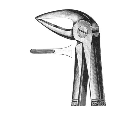 Extracting Forceps English Pattern