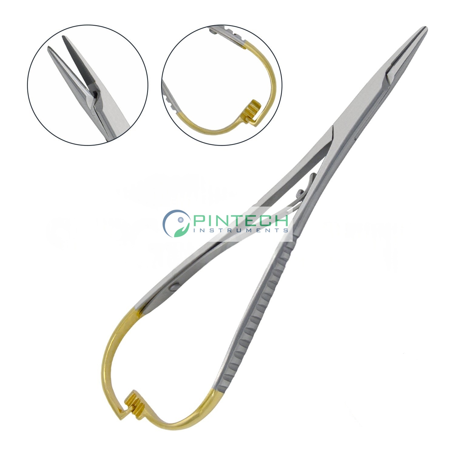 T/C Mathieu Needle Holder 6.5" - Surgical Dental Ligature Holding Instrument — Dental Sialkot Pakistan Pintech