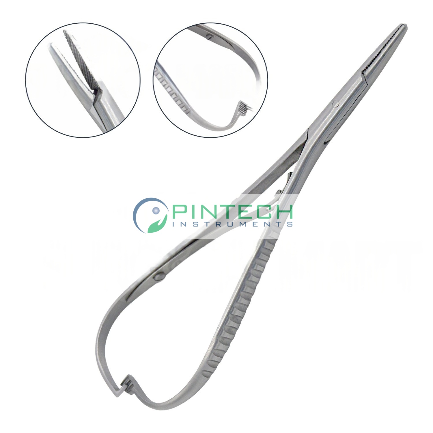 Mathieu Ligature Elastic Placing Plier 5.5" Wide Tip - Orthodontic Instrument Art No PTI-OP-217 5.5" — Dental Instruments Manufacturer Sialkot Pakistan
