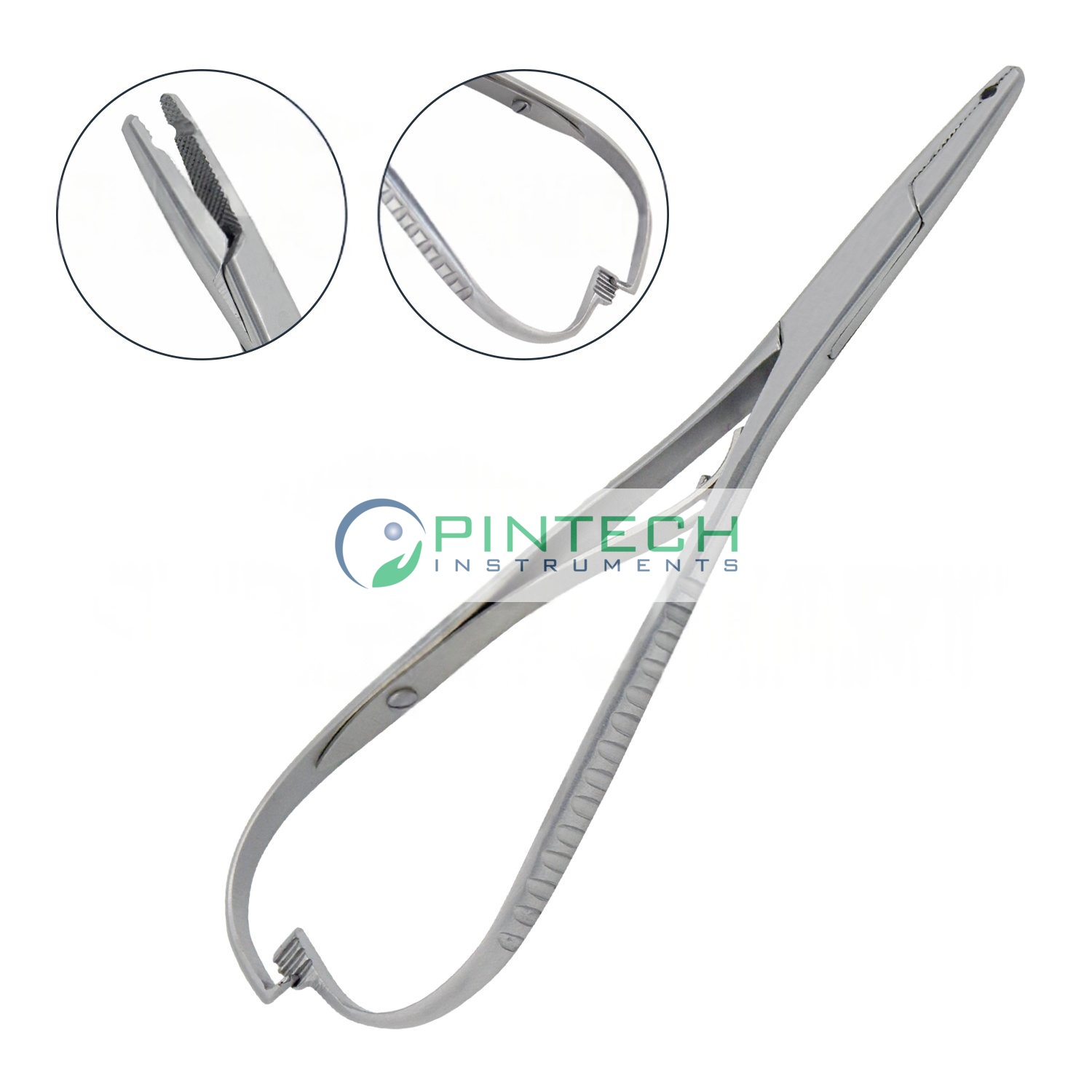 Mathieu Needle Holder 5.5" Hole Notch Tip - Orthodontic Ligature Holding Instrument — Dental Sialkot Pakistan Pintech