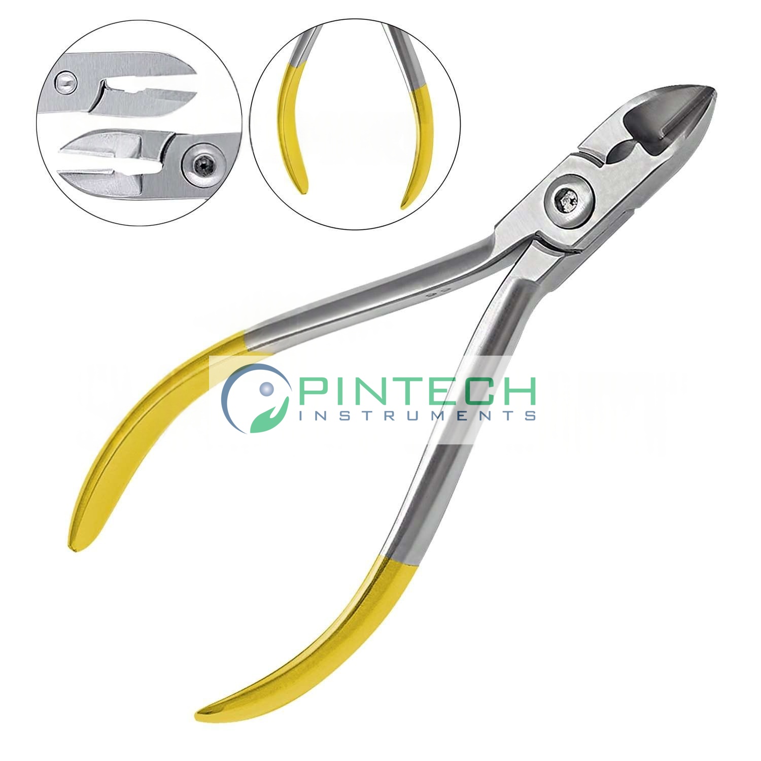 T/C Hard Wire Cutter 15 degree Curved - Orthodontic Wire Cutting Plier — Dental Sialkot Pakistan Pintech