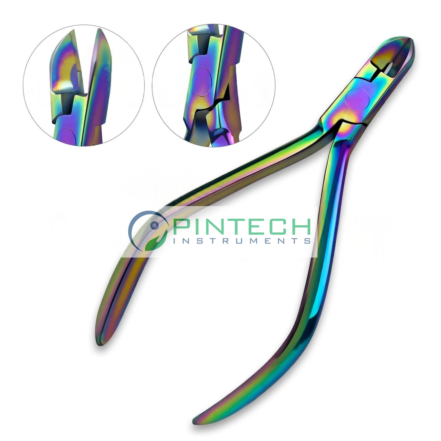Rainbow Hard Wire Cutter 15 degree Curved - Orthodontic Wire Cutting Plier — Dental Sialkot Pakistan Pintech