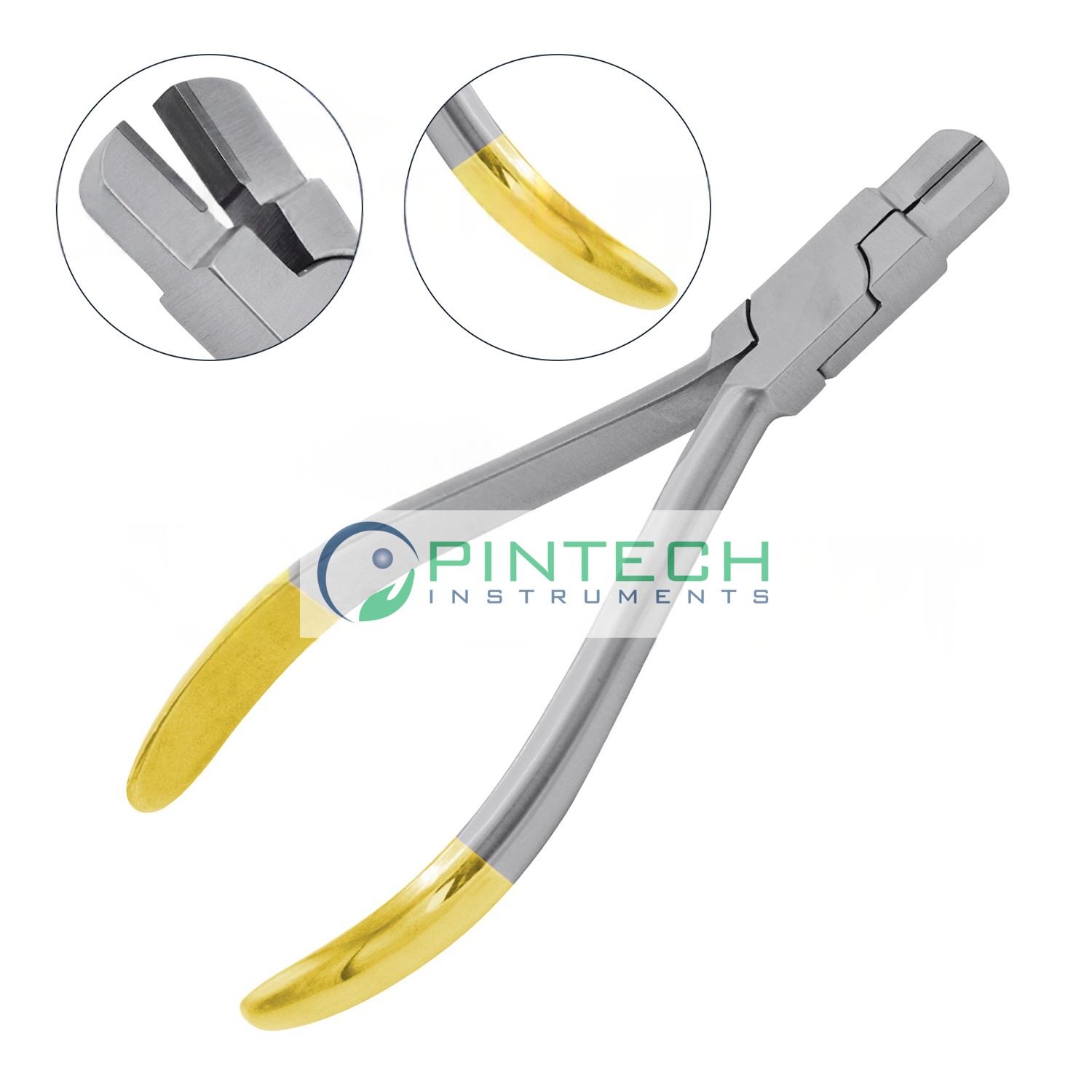 T/C Male Torquing Plier 5" Gold Handle - Orthodontic Wire Torque Control Instrument — Dental Sialkot Pakistan Pintech