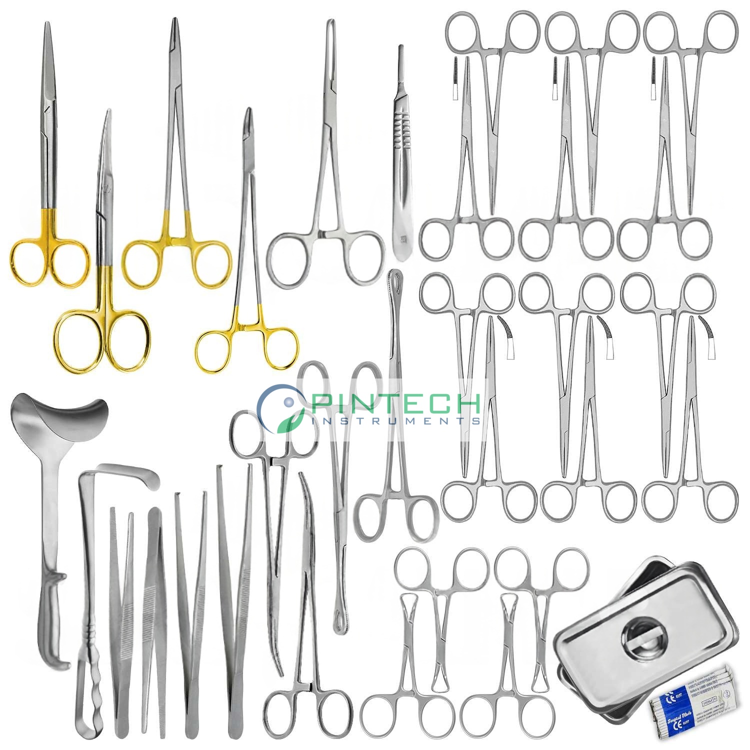 37 Pcs Cesarean Section Instrument Kit - Gynecology Surgical Set Sialkot Pakistan