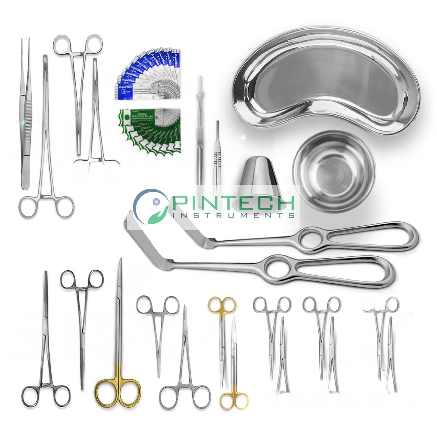 27 Pcs Basic Surgical Excision Set - Dermal and Minor Surgery Instrument Kit Art No PTI-SK-115 27 pcs — Surgical Instruments Manufacturer Sialkot Pakistan