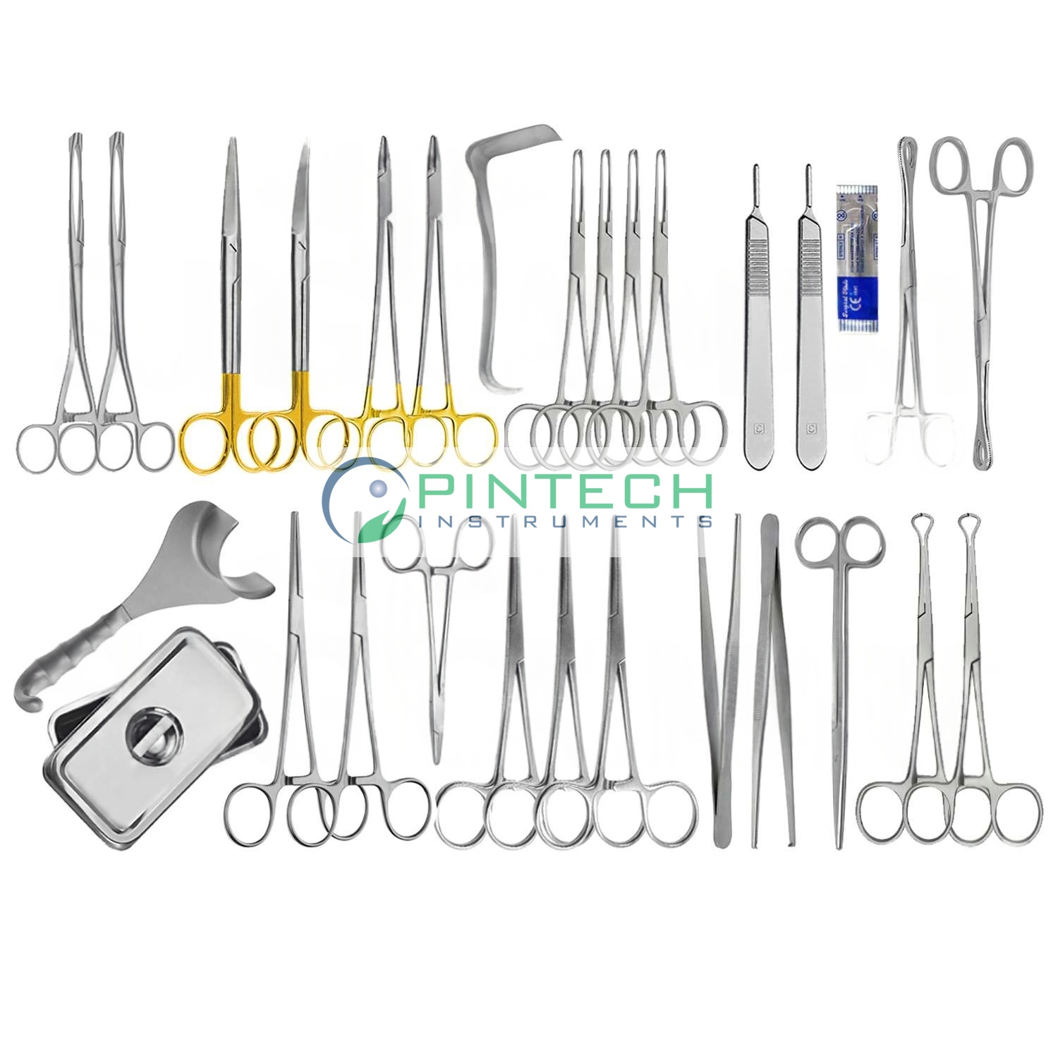 28 Pcs Cesarean Section Surgical Set with Box - C-Section Instrument Kit Sialkot Pakistan