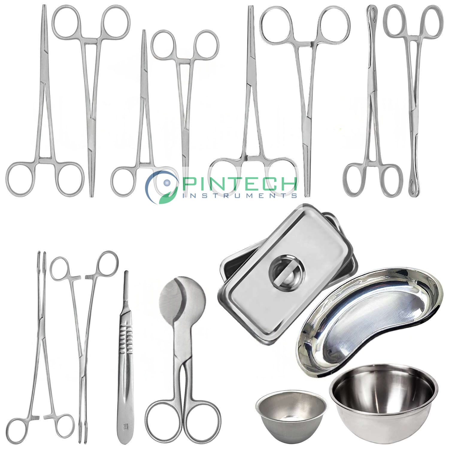 16 Pcs Delivery Instrument Set - Obstetric and Gynecology Surgical Kit Sialkot Pakistan