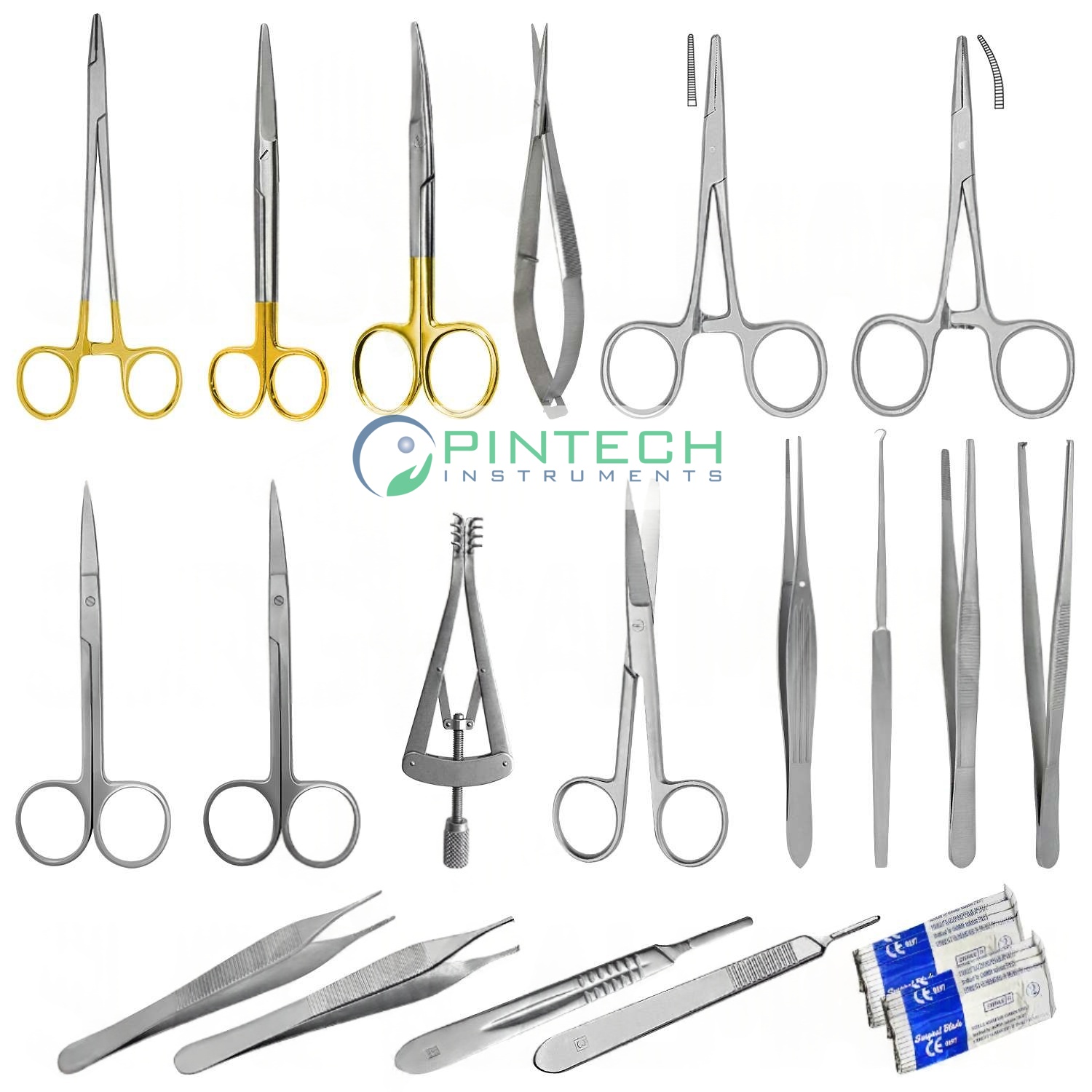 26 Pcs Dermal Excision Kit - Dermatology Surgical Instrument Set Sialkot Pakistan