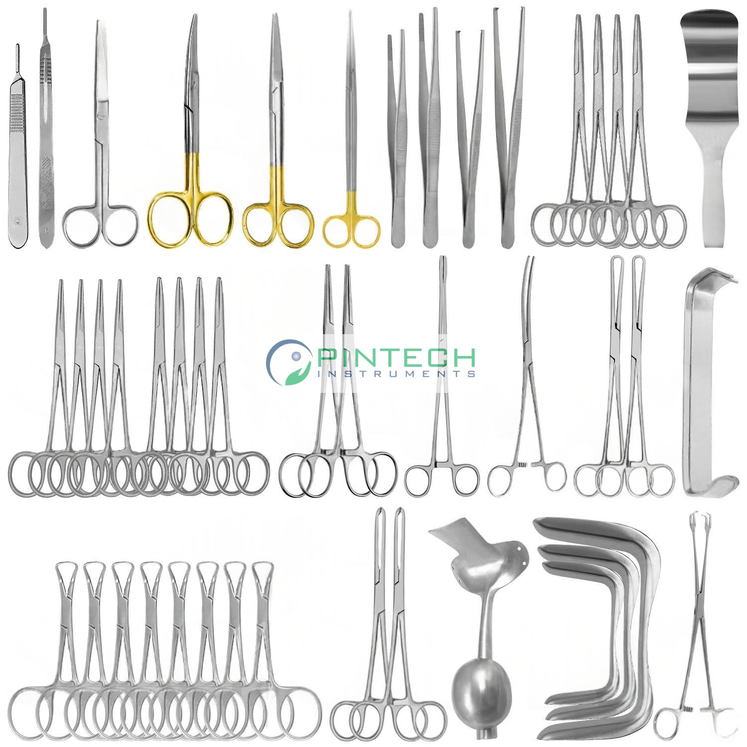 43 Pcs Basic Vaginal Instrument Set - Gynecology Procedure Kit Sialkot Pakistan