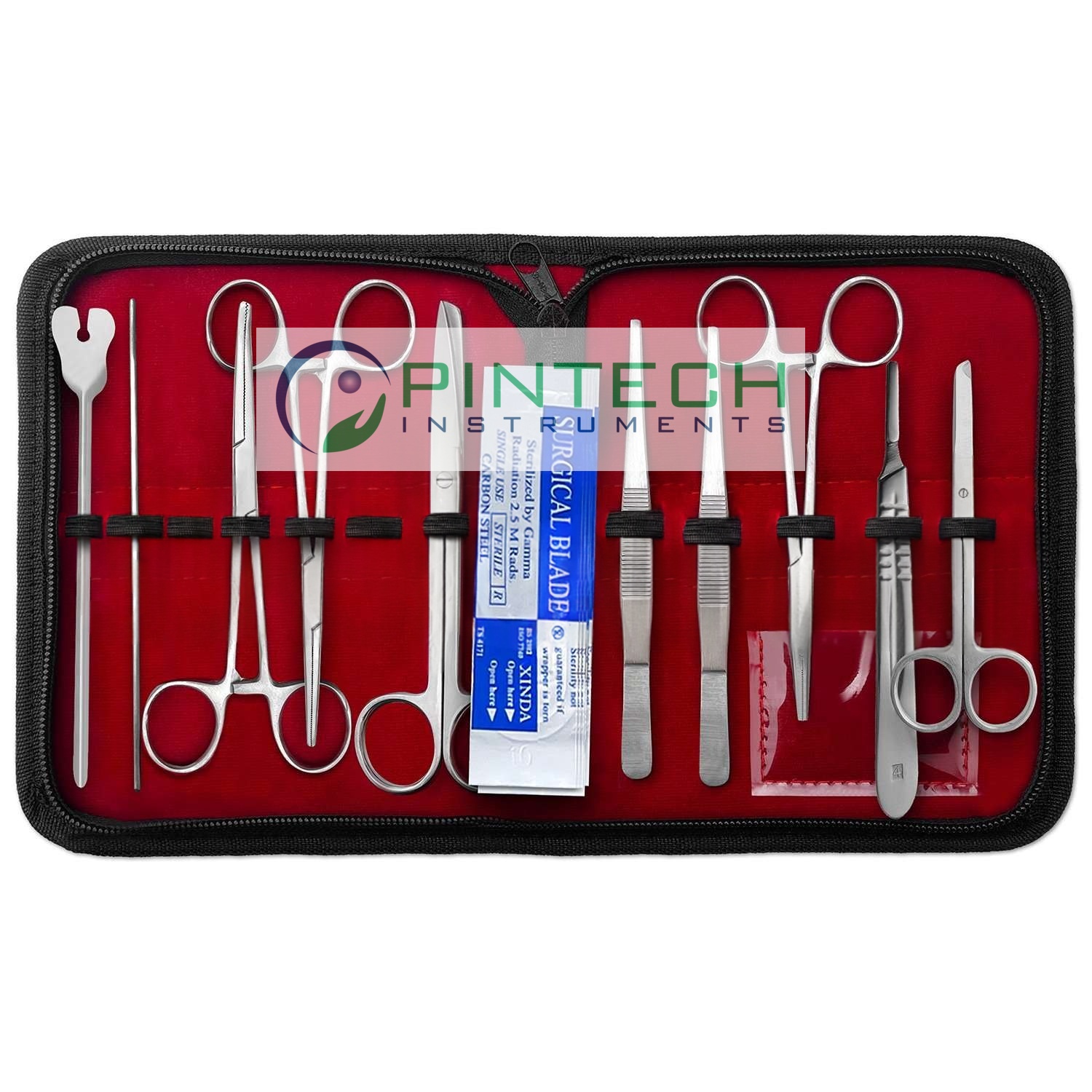 22 Pcs Minor Surgery Set with Carrying Case - Portable Surgical Kit — Surgical Sialkot Pakistan Pintech