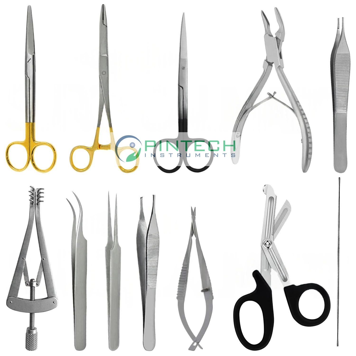 12 Pcs Advanced Physiology Kit - Medical Student Laboratory Set — Surgical Sialkot Pakistan Pintech
