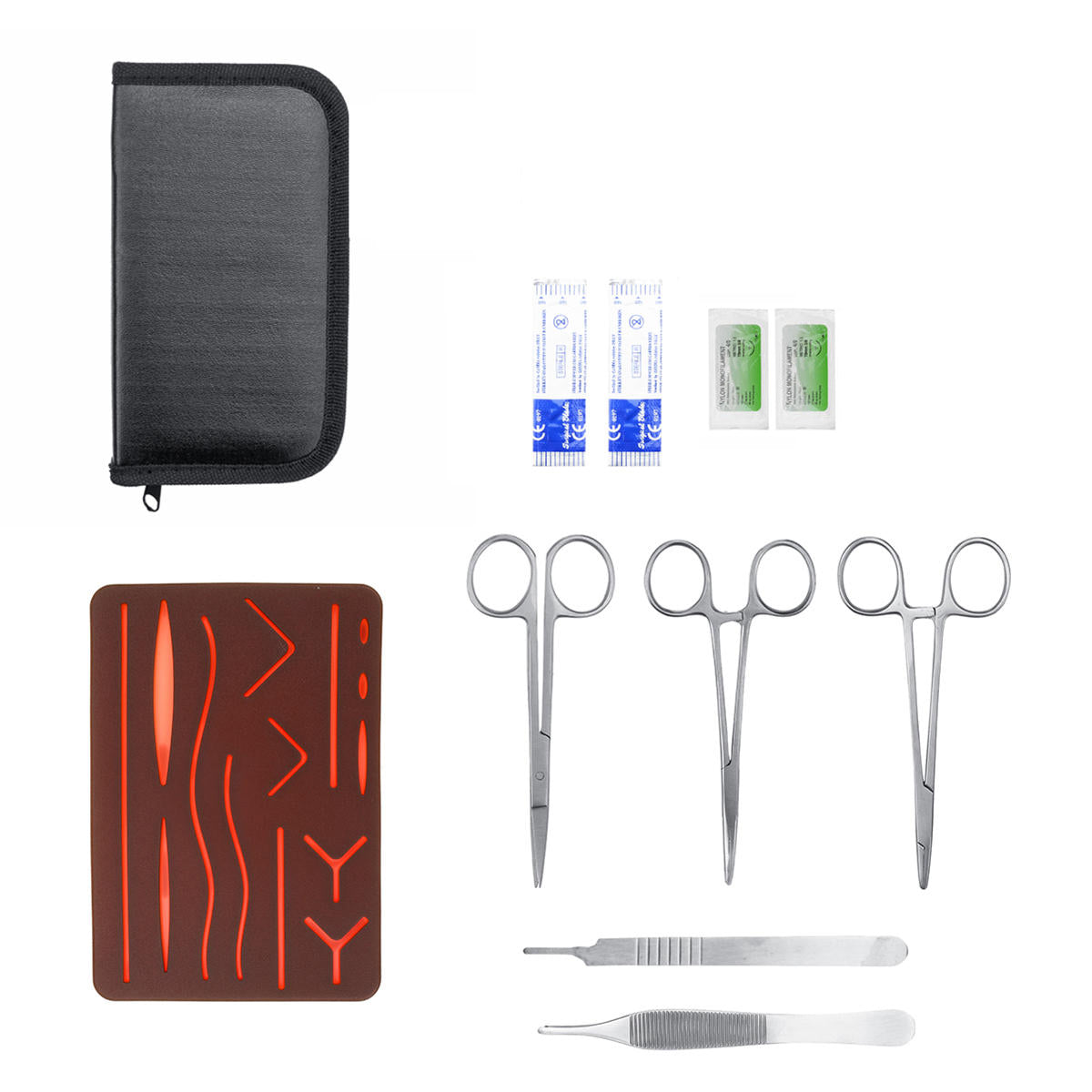 Suture Practice Kit for Medical, Dental and Veterinary Students Art No PTI-MSK-105 — Surgical Instruments Manufacturer Sialkot Pakistan