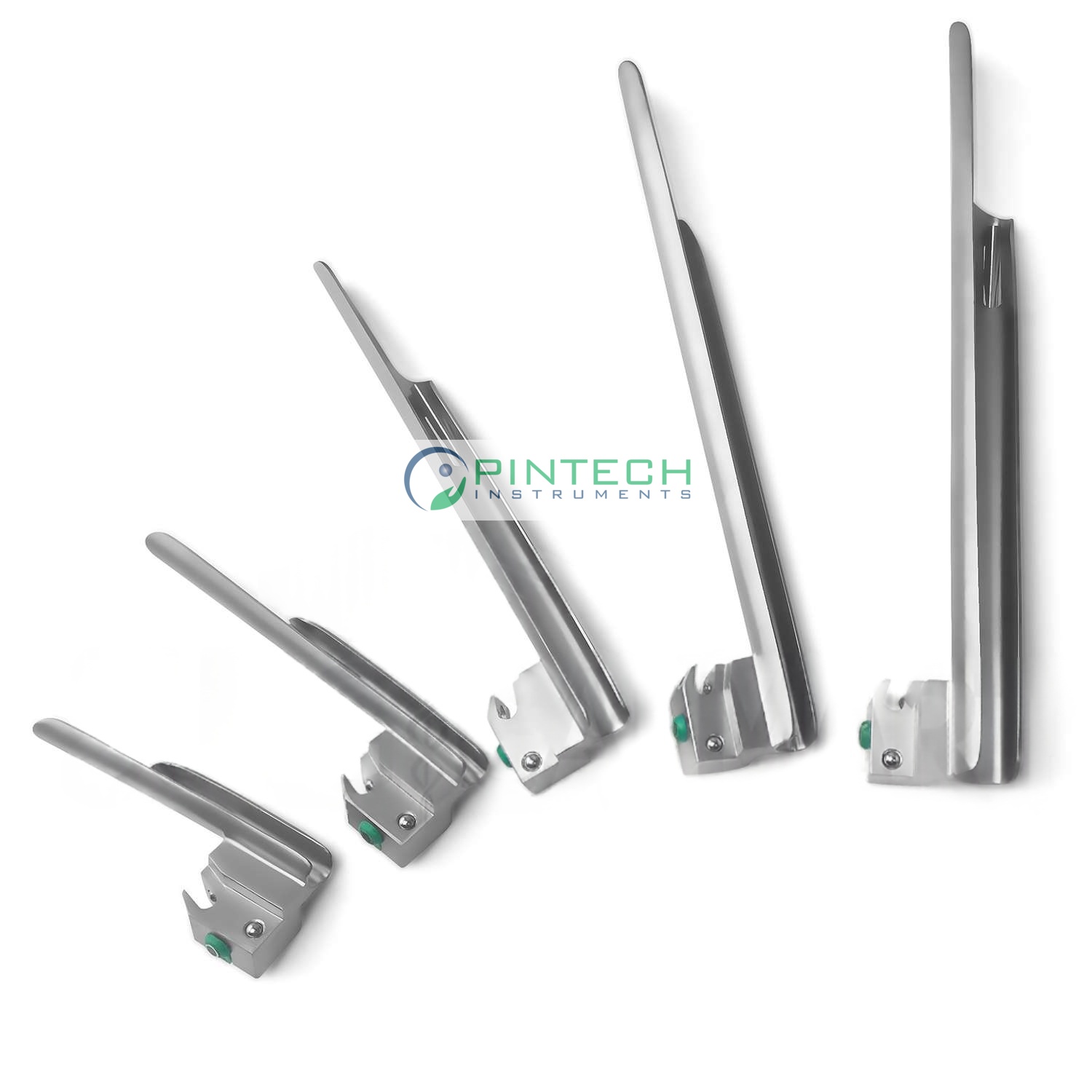 5 Pcs Miller Fiber-Optic Laryngoscope Blades #0-#4 - Airway Intubation Instrument Sialkot Pakistan