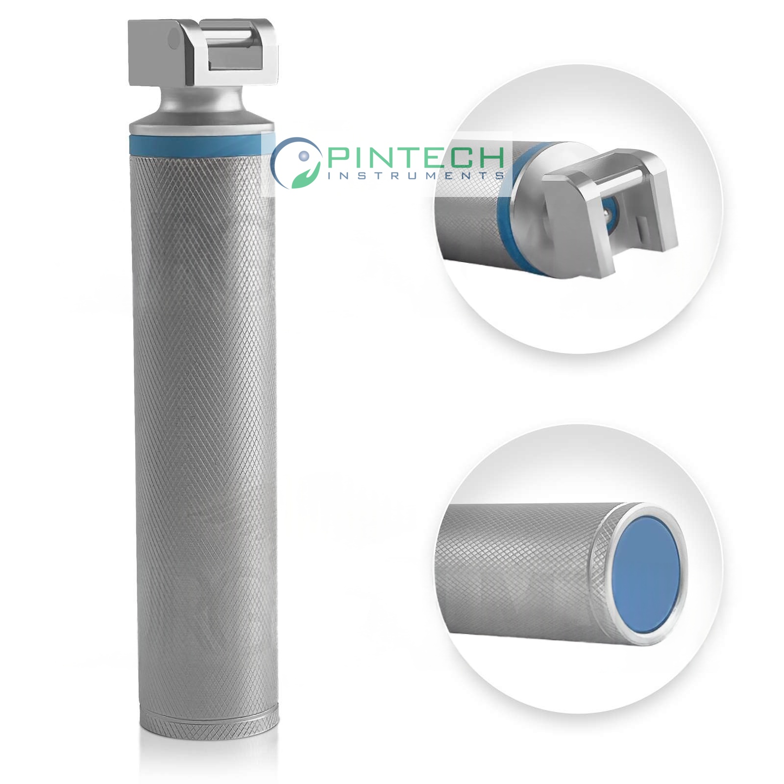 Conventional Laryngoscope Medium Handle - Reusable Battery Handle for Airway Intubation Art No PTI-LAR-163 — Surgical Instruments Manufacturer Sialkot Pakistan