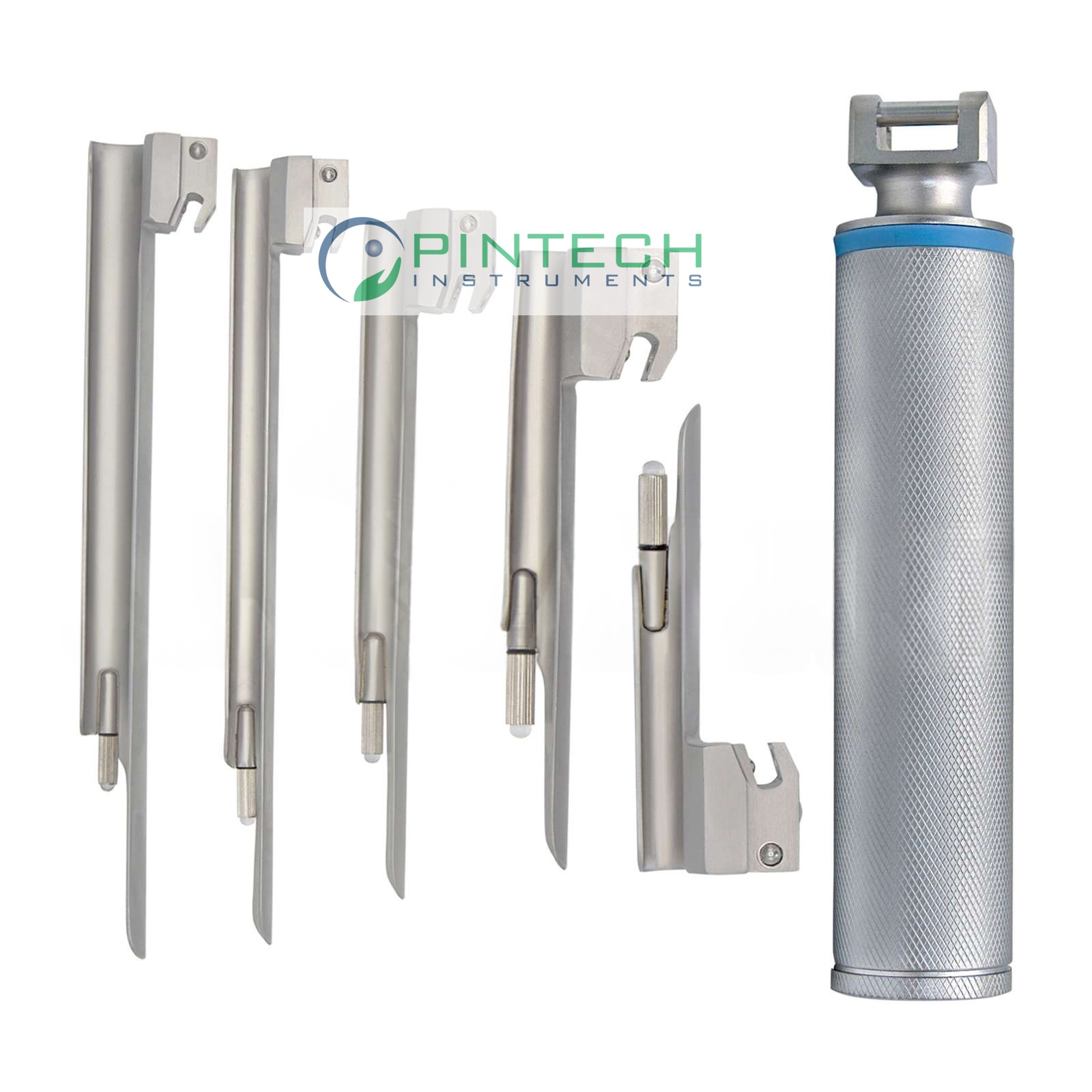 5 Pcs Miller Conventional Laryngoscope Blades #0-#4 - Airway Intubation Instrument Art No PTI-LAR-130 — Surgical Instruments detail view