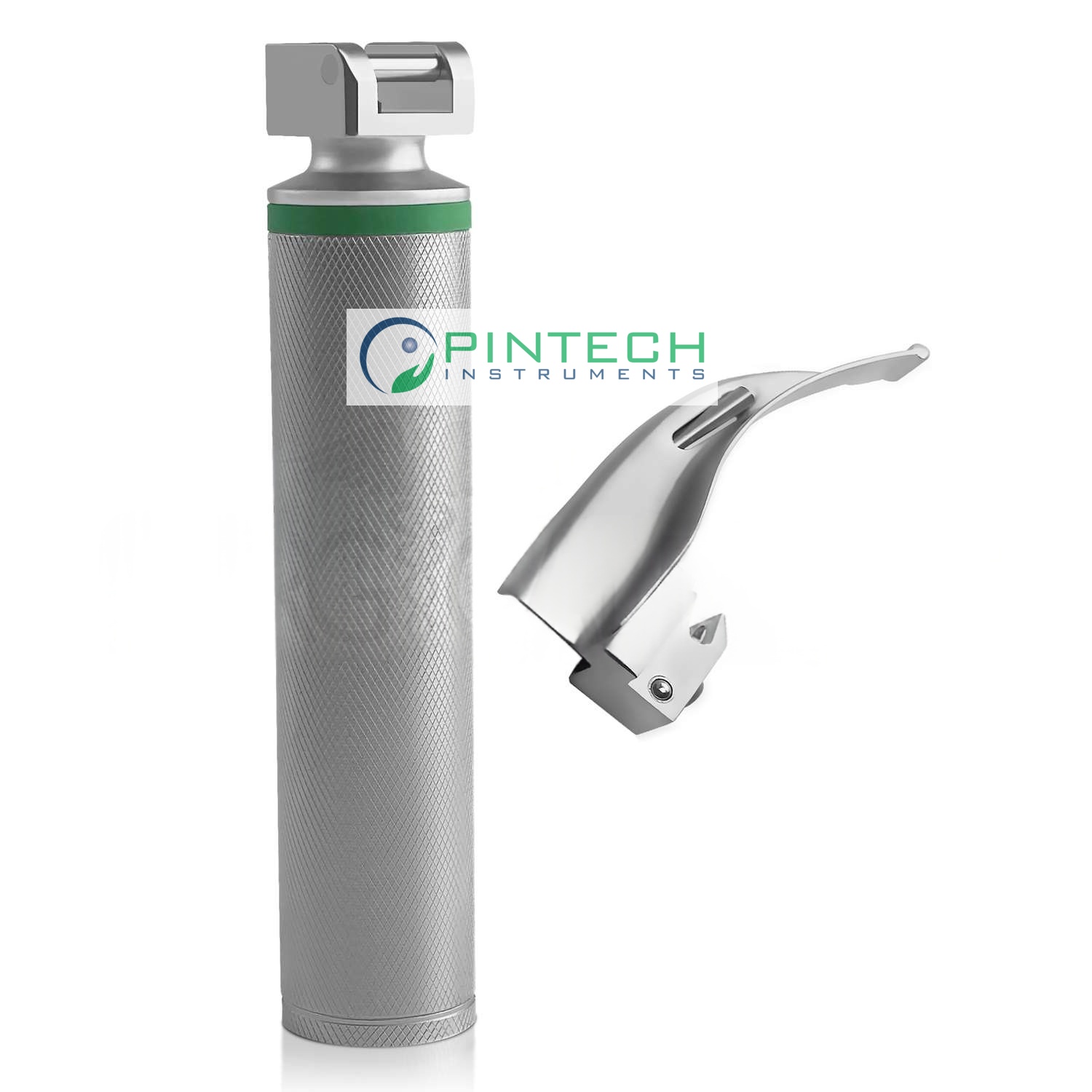 Macintosh Fiber-Optic Blade #0 with Medium Laryngoscope Handle - Airway Intubation Instrument Sialkot Pakistan