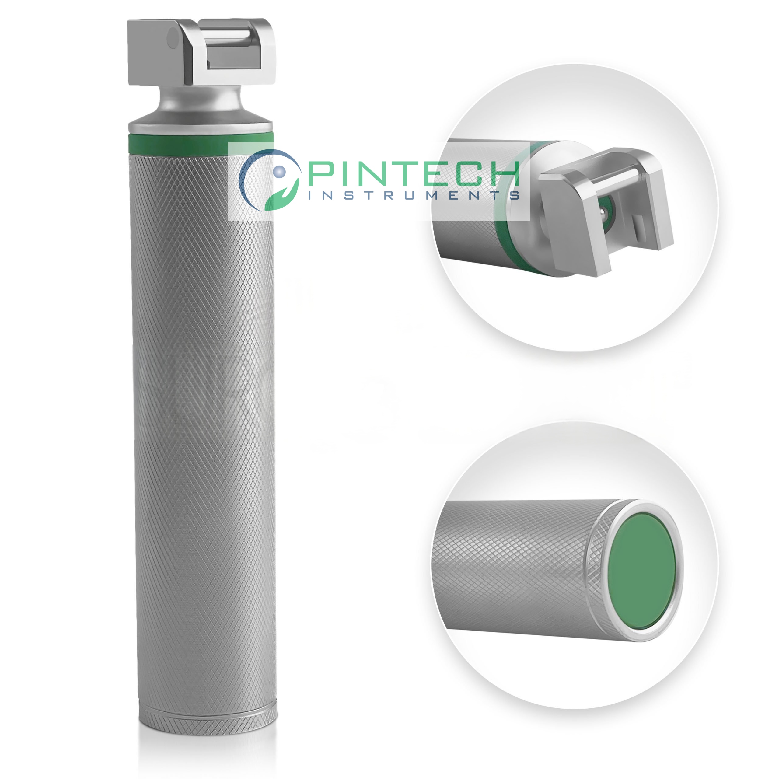 Macintosh Fiber-Optic Blade #0 with Medium Laryngoscope Handle - Airway Intubation Instrument Art No PTI-LAR-116 — Surgical Instruments detail view