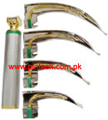 FIBER OPTIC MACINTOSH LARYNGOSCOPES - GOLDEN