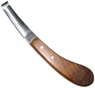 Hoof Knives, Wooden Handle